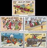*Známky Ostrov Man 1990 Pohľadnice séria MNH - Kliknutím na obrázok zatvorte -